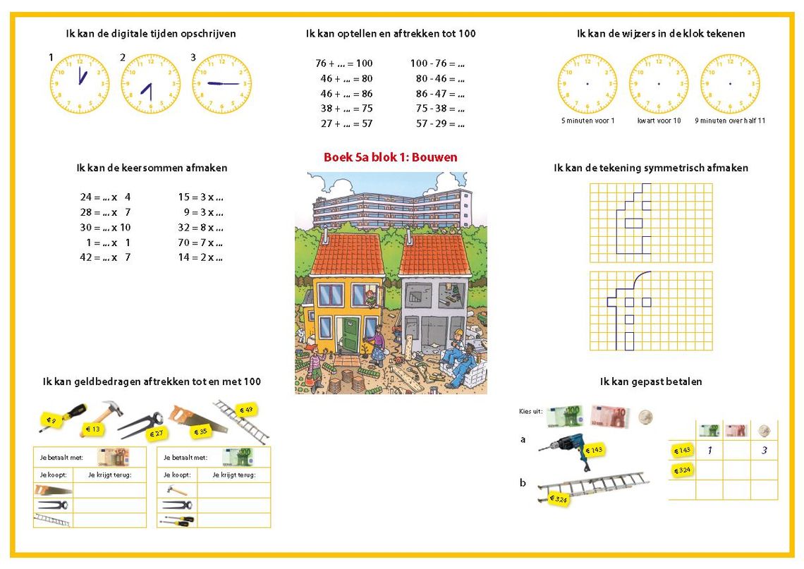 Rekendoelen In De Klas En De Ouderbrief - Basisschool 't Getij ...